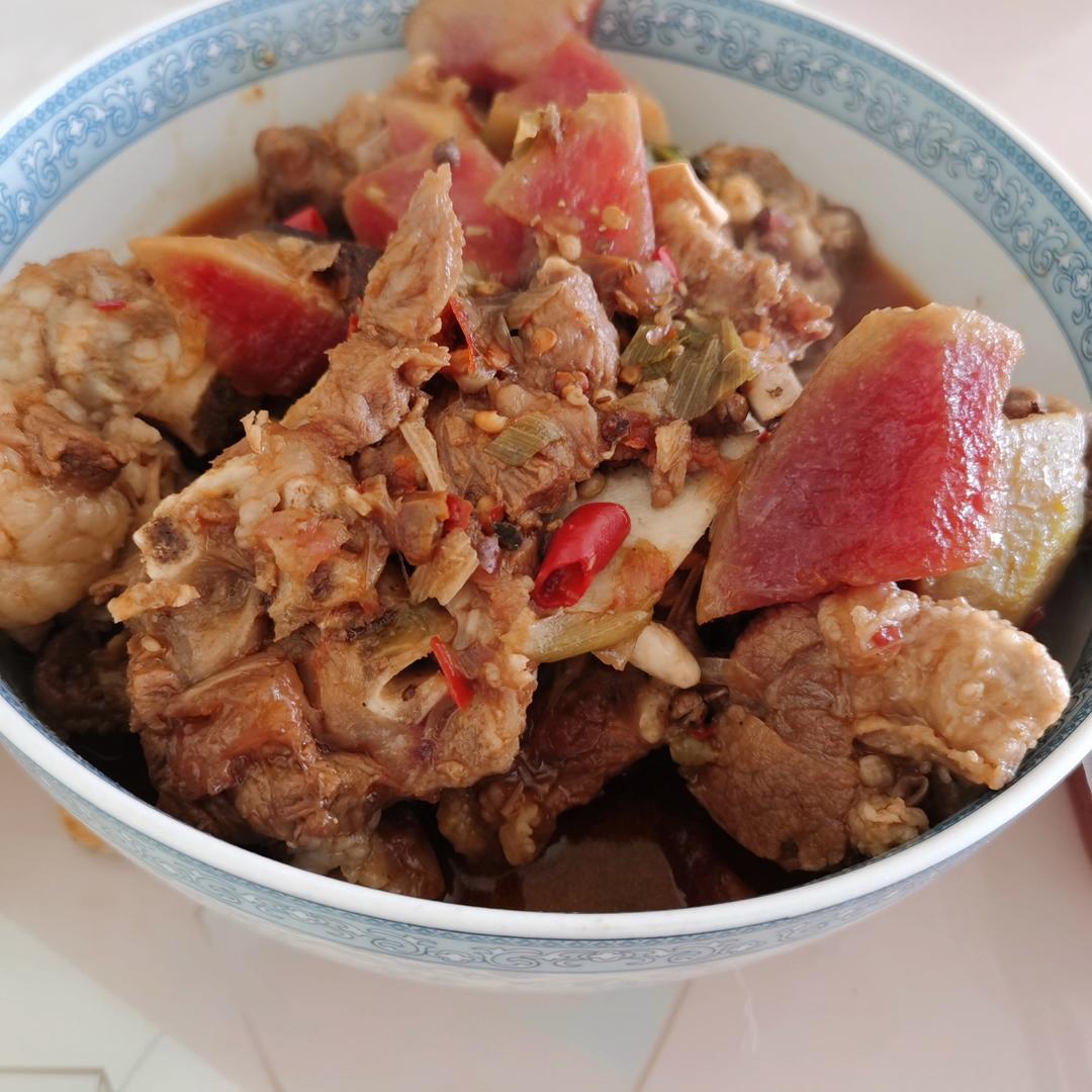 家庭版羊蝎子