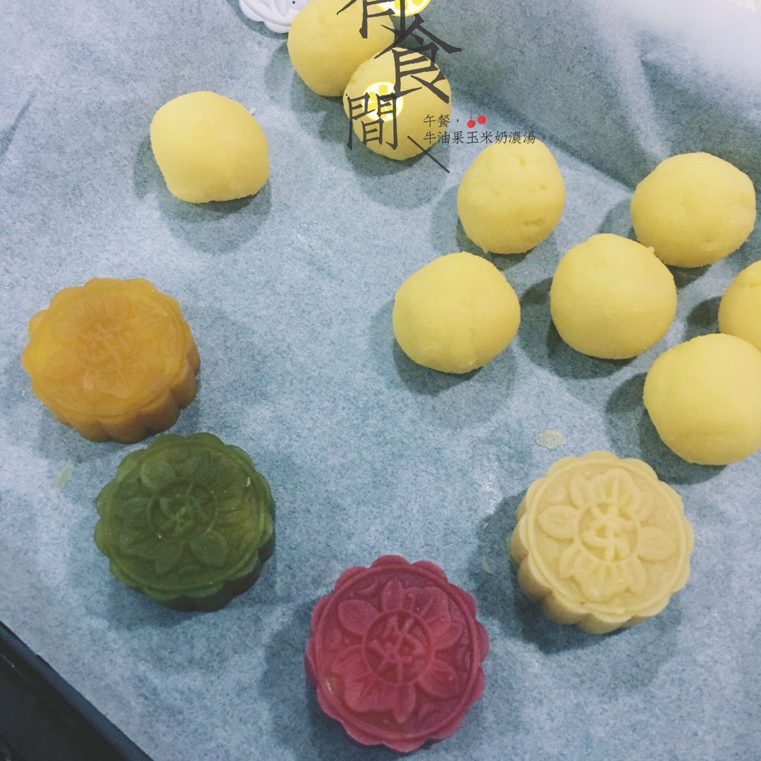 桃山皮月饼
