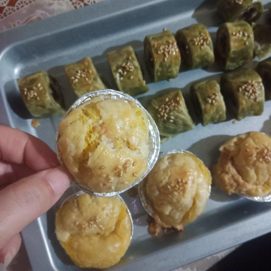 空气炸锅版烤汤圆(蛋挞皮)