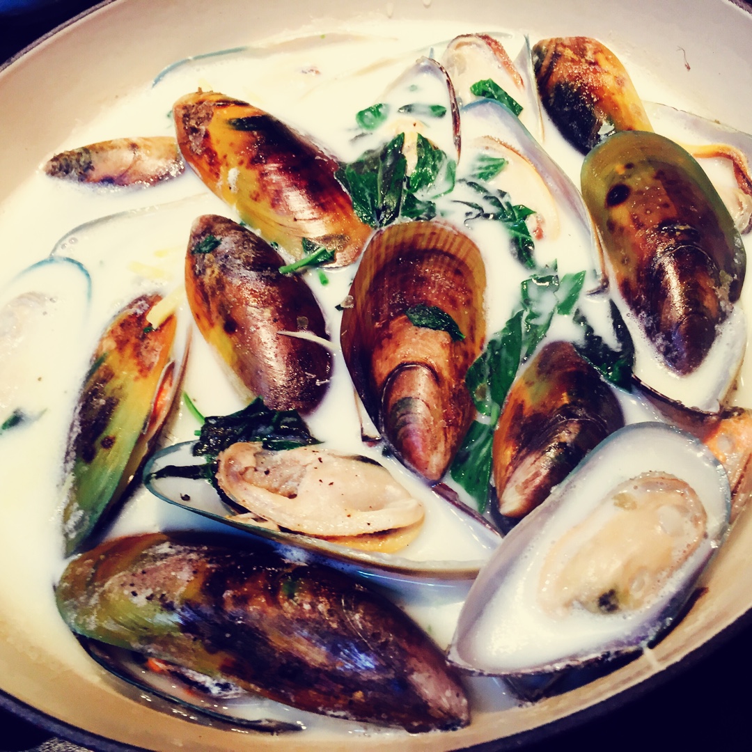 敏敏_megan做的法国青口汤