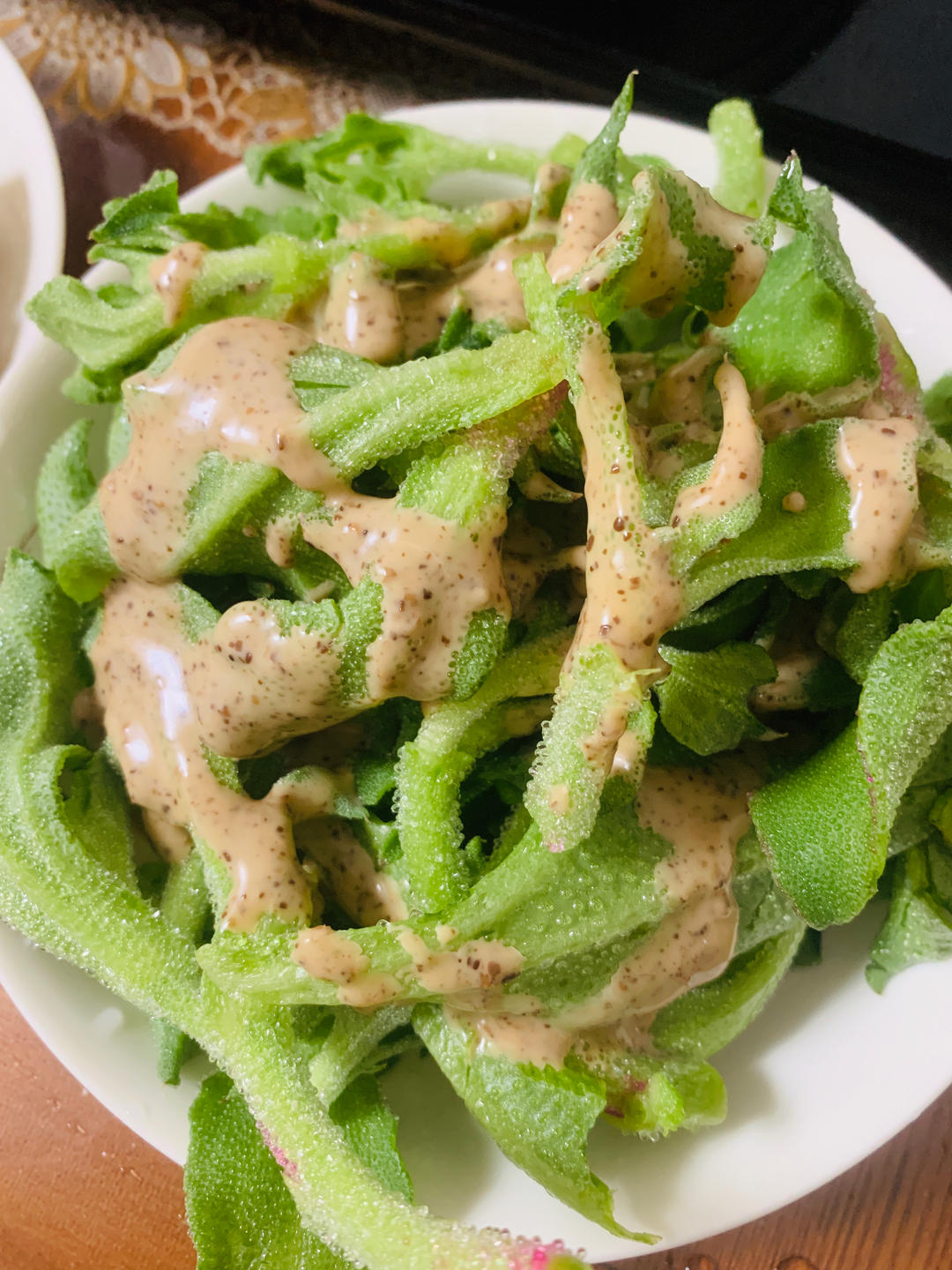 秒杀饭店，只需两步❗️经典凉菜做起来-凉拌冰菜&冰菜沙拉