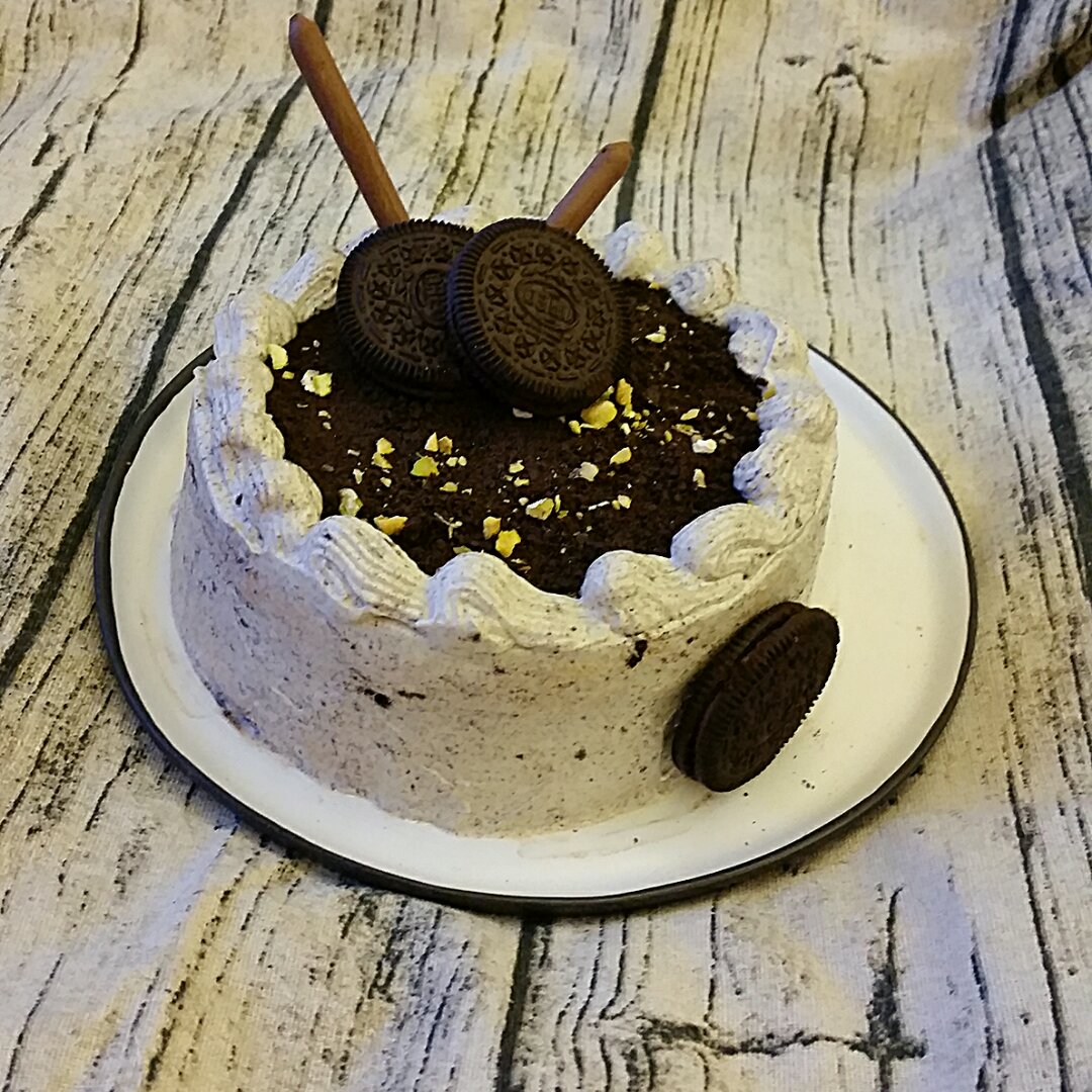 riviere做的奥利奥咸奶油蛋糕