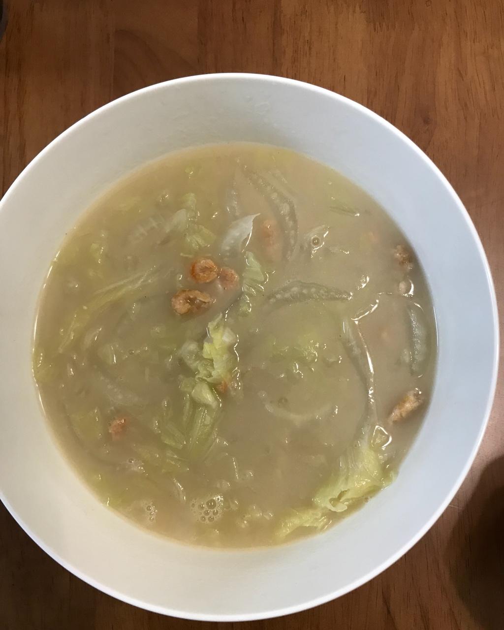 手机用户9252_zm79做的海米白菜汤