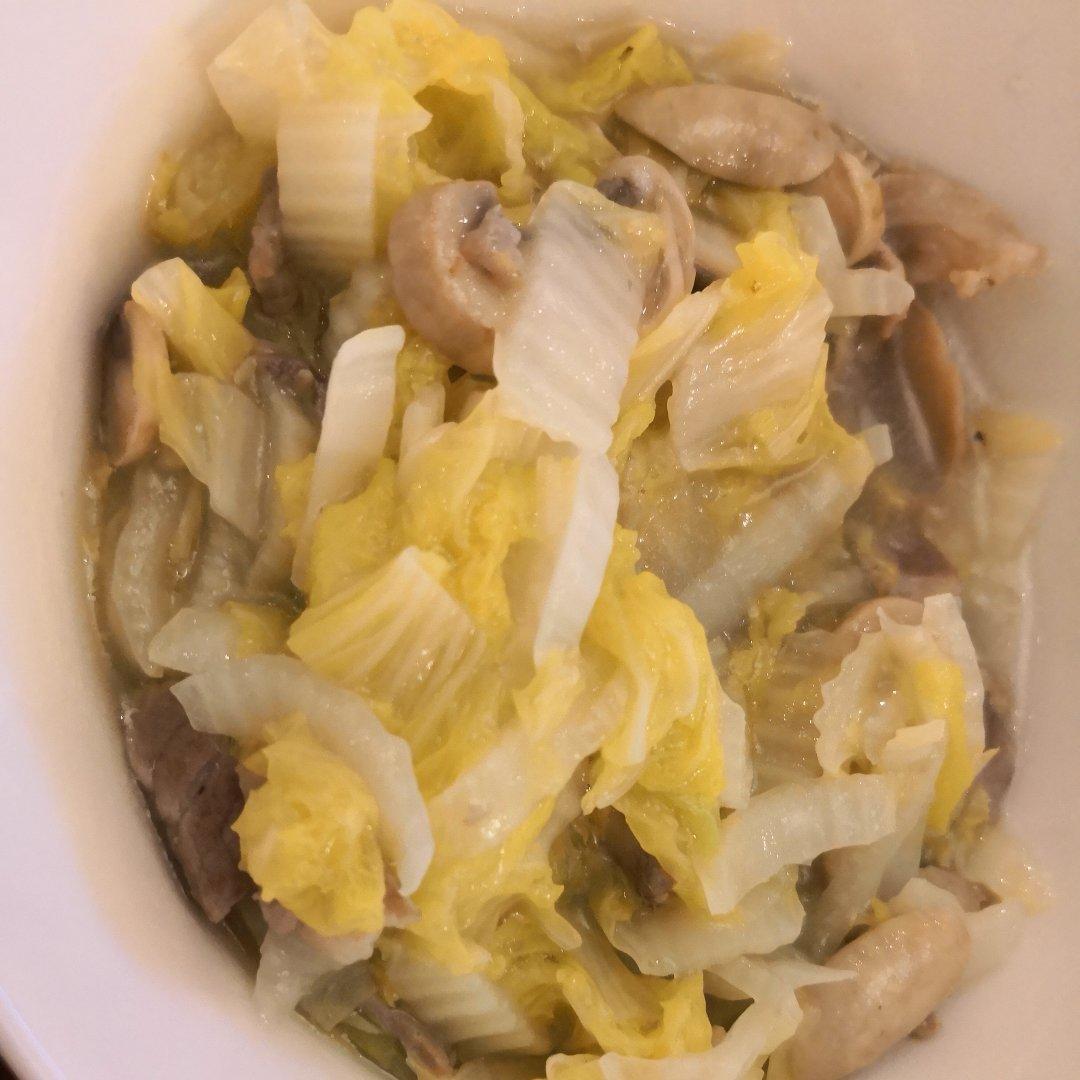 白菜烂糊肉丝