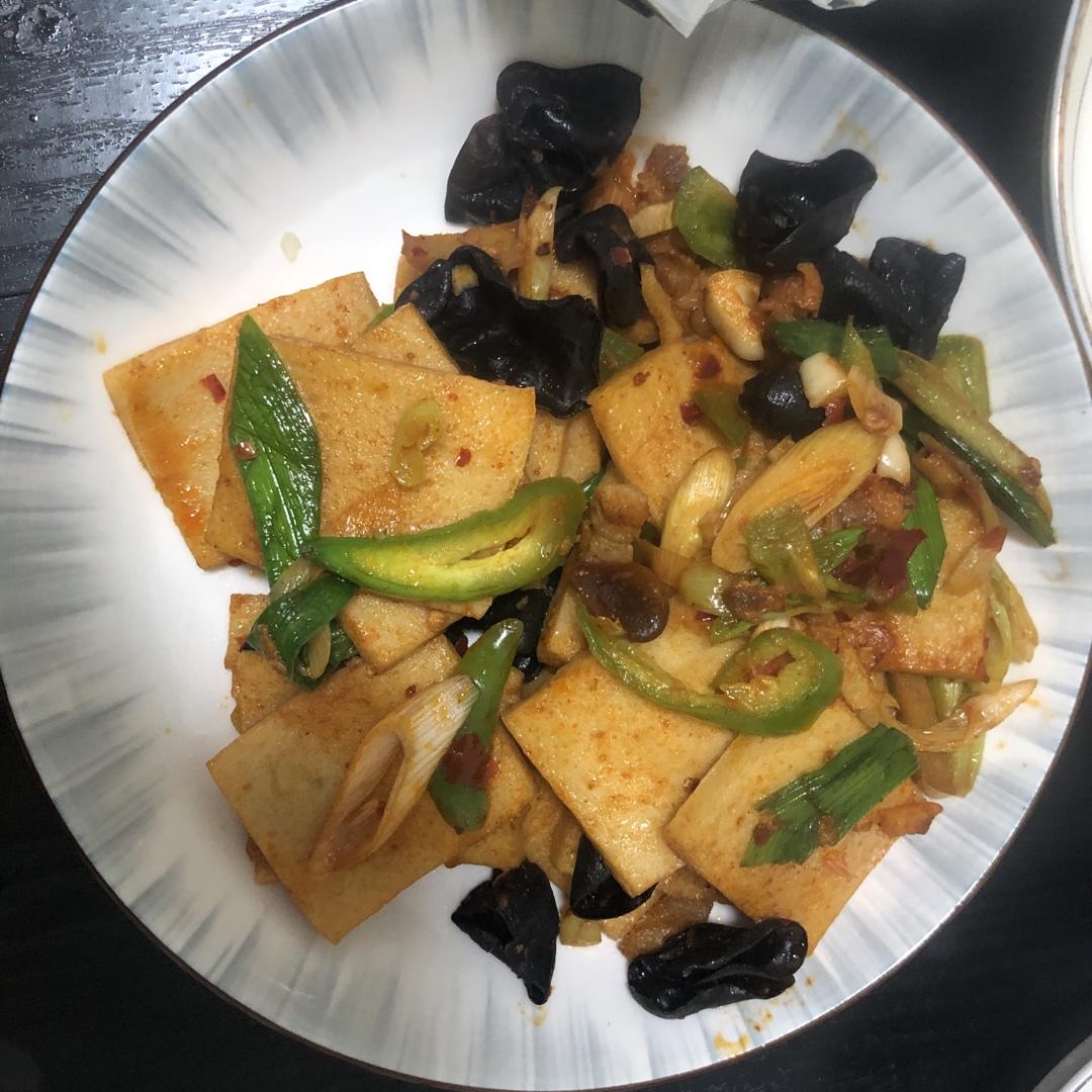 干锅千叶豆腐