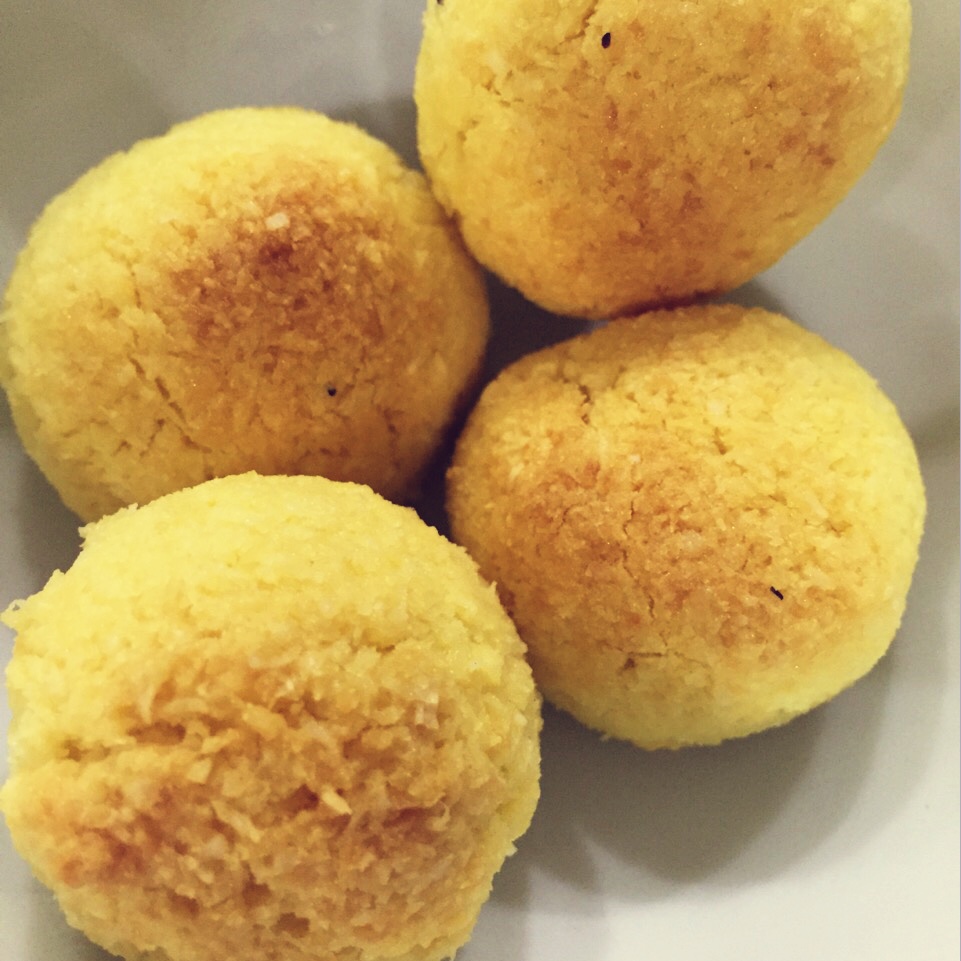 【视频】椰蓉小酥球（消耗蛋黄）童年美食