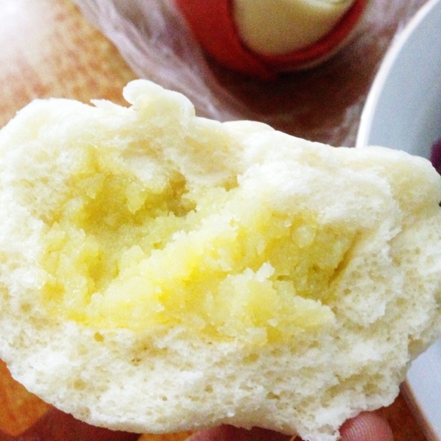 自制奶黄包