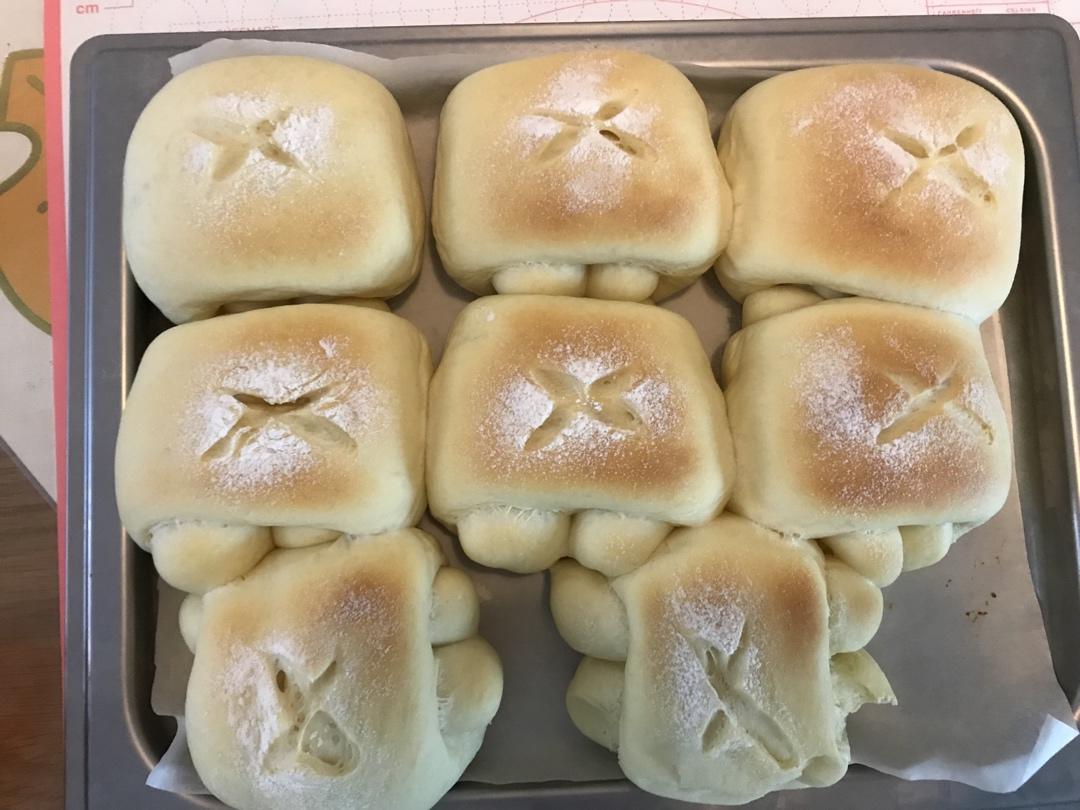 牛奶面包卷 北鼎烤箱食谱
