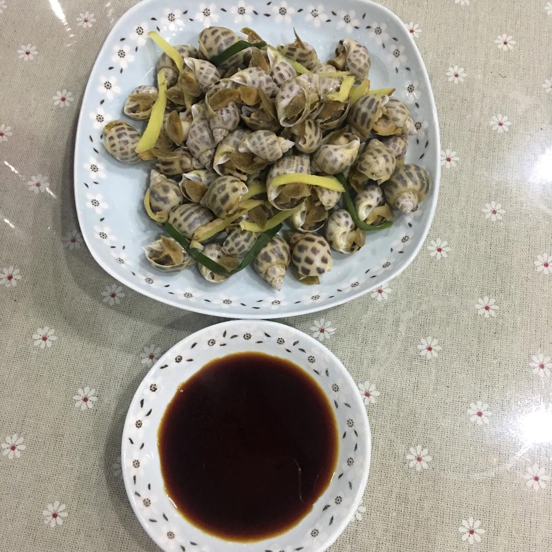 白灼花螺