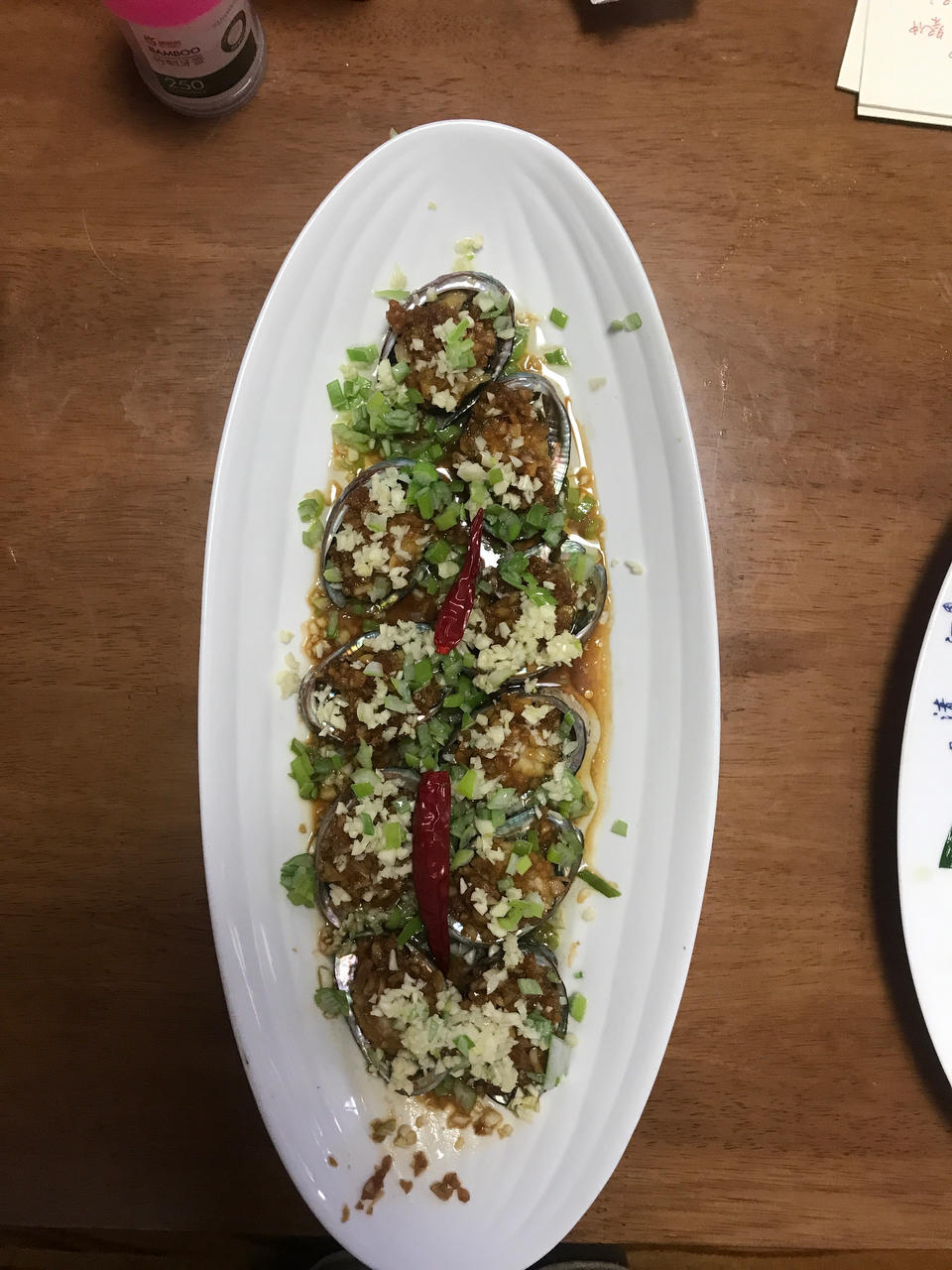 蒜蓉粉丝蒸鲍鱼