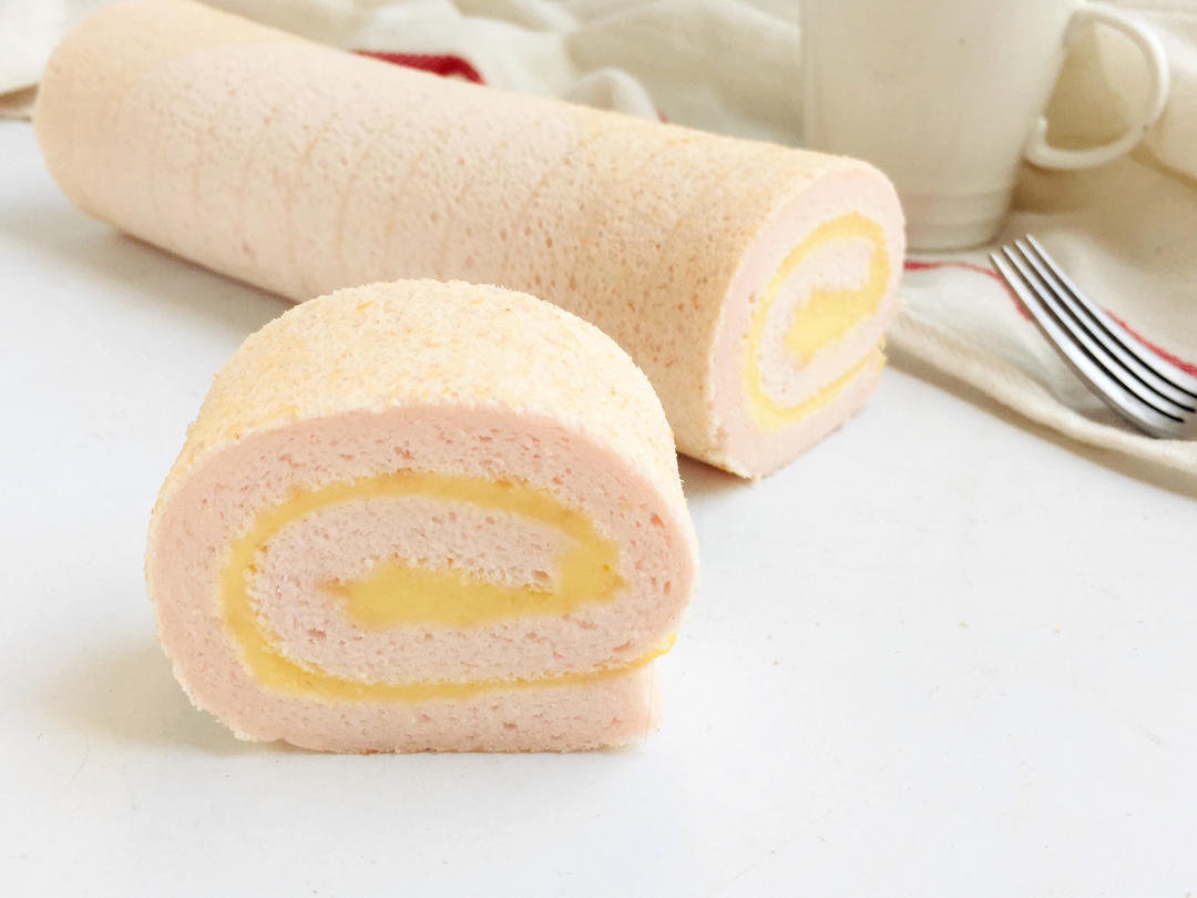 草莓天使卷的做法