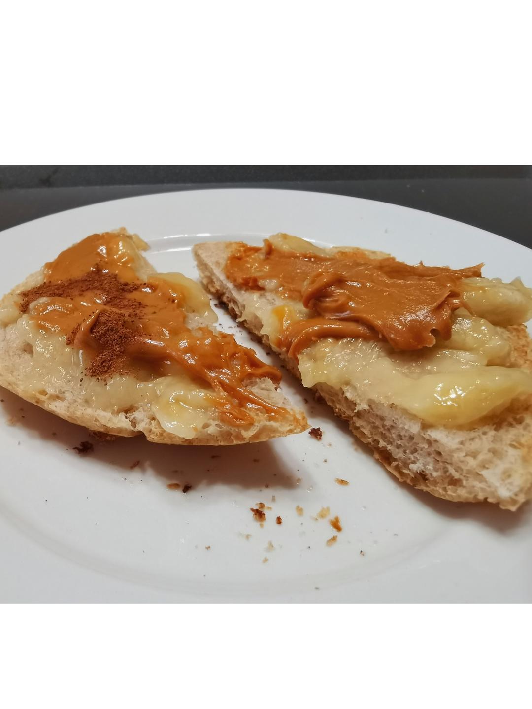 香蕉泥花生酱三明治（我的食欲稳定器）| 健康·三餐