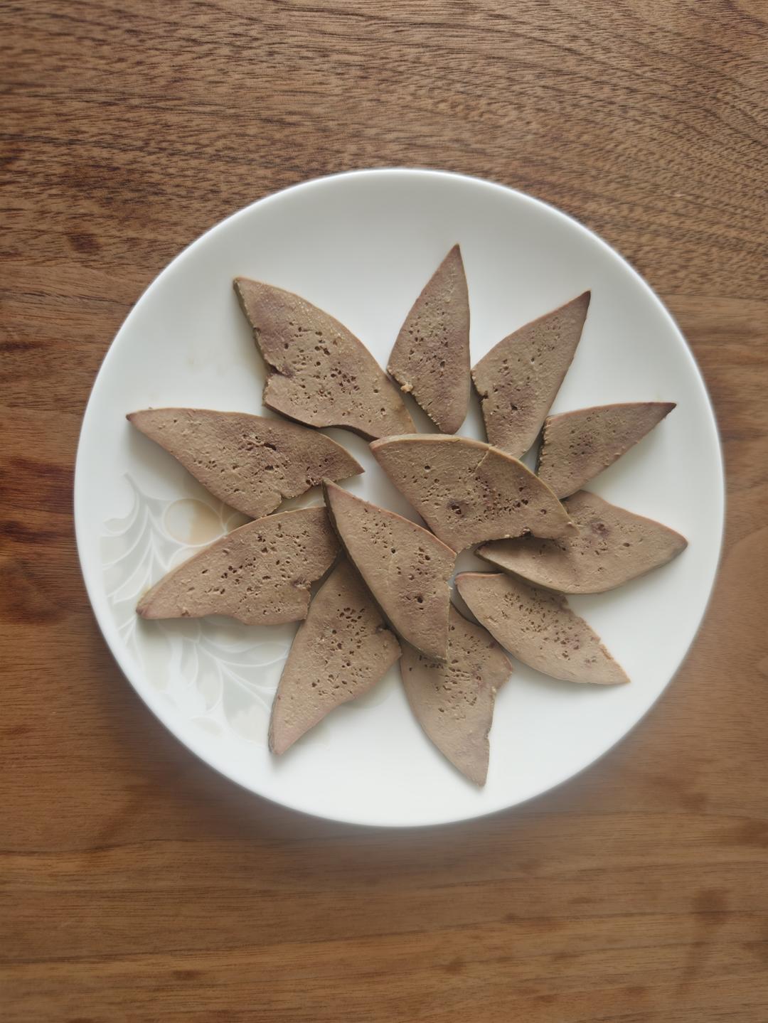 锡纸猪肝的做法