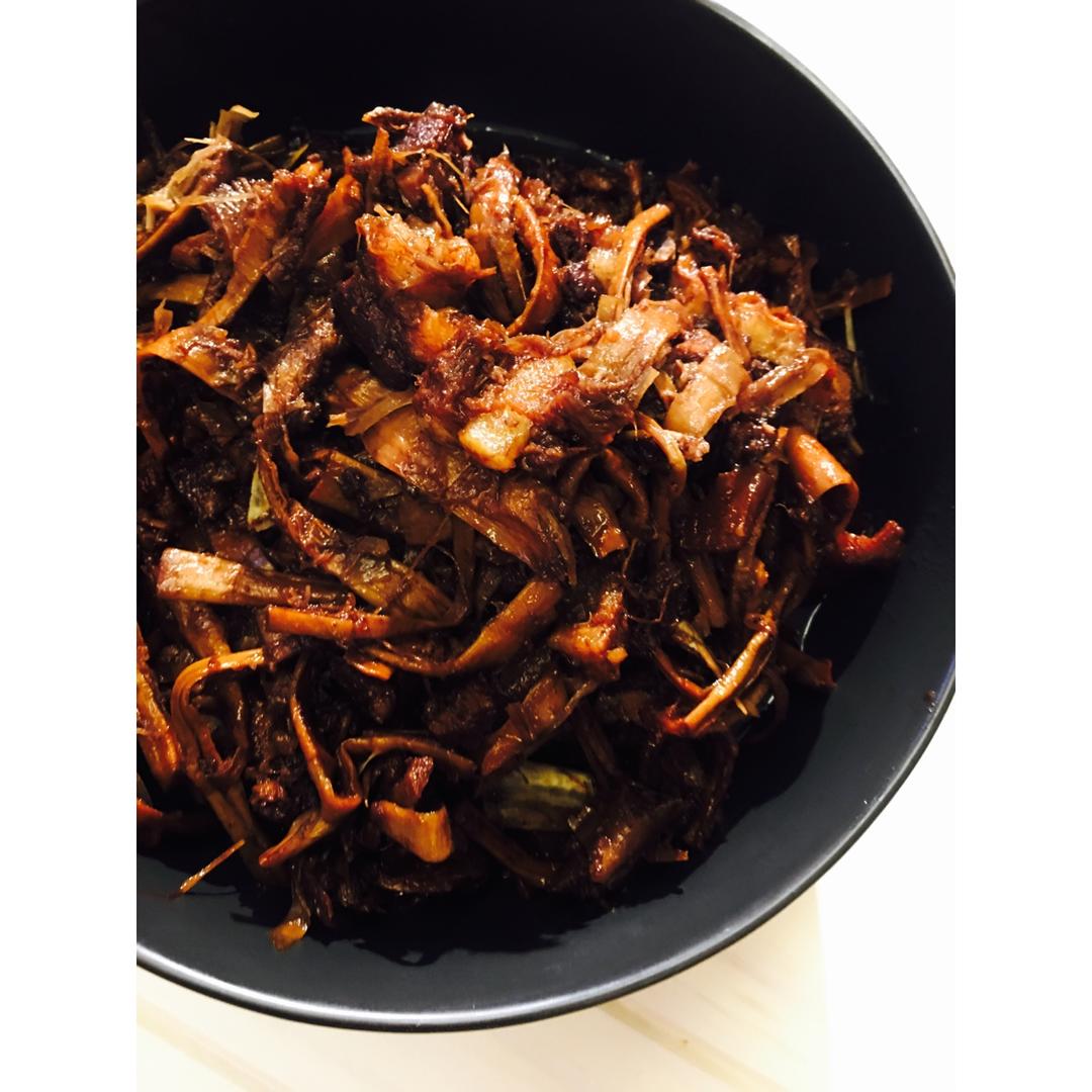 笋干烧肉