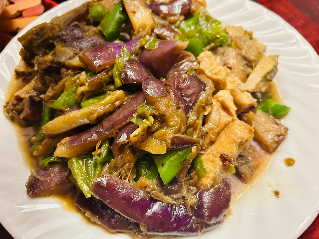 青椒茄子