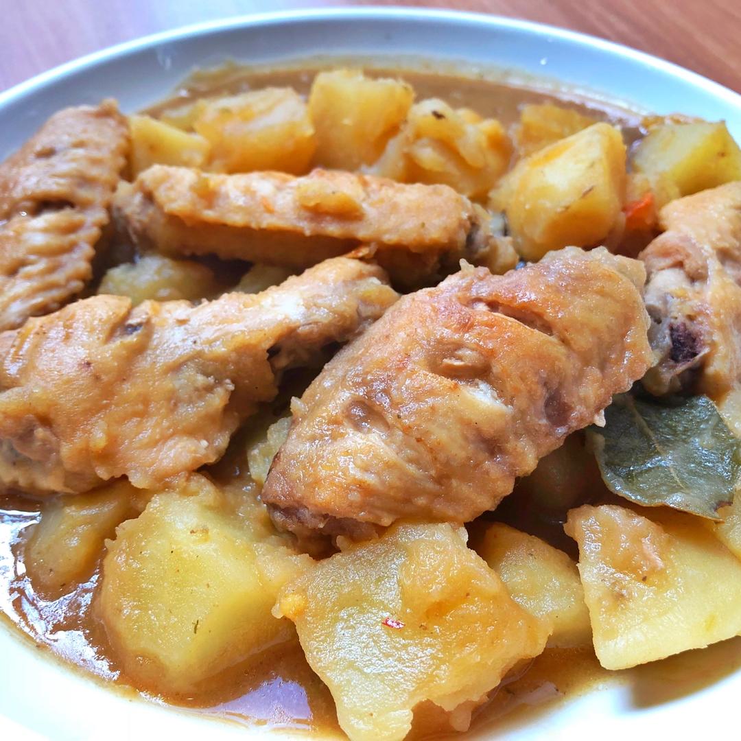 土豆炖鸡翅（快手零失败）