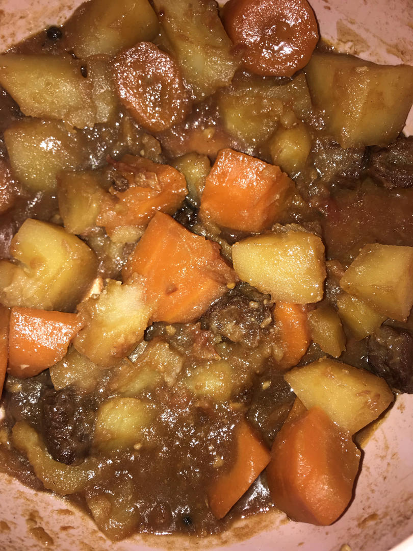 番茄土豆炖牛腩