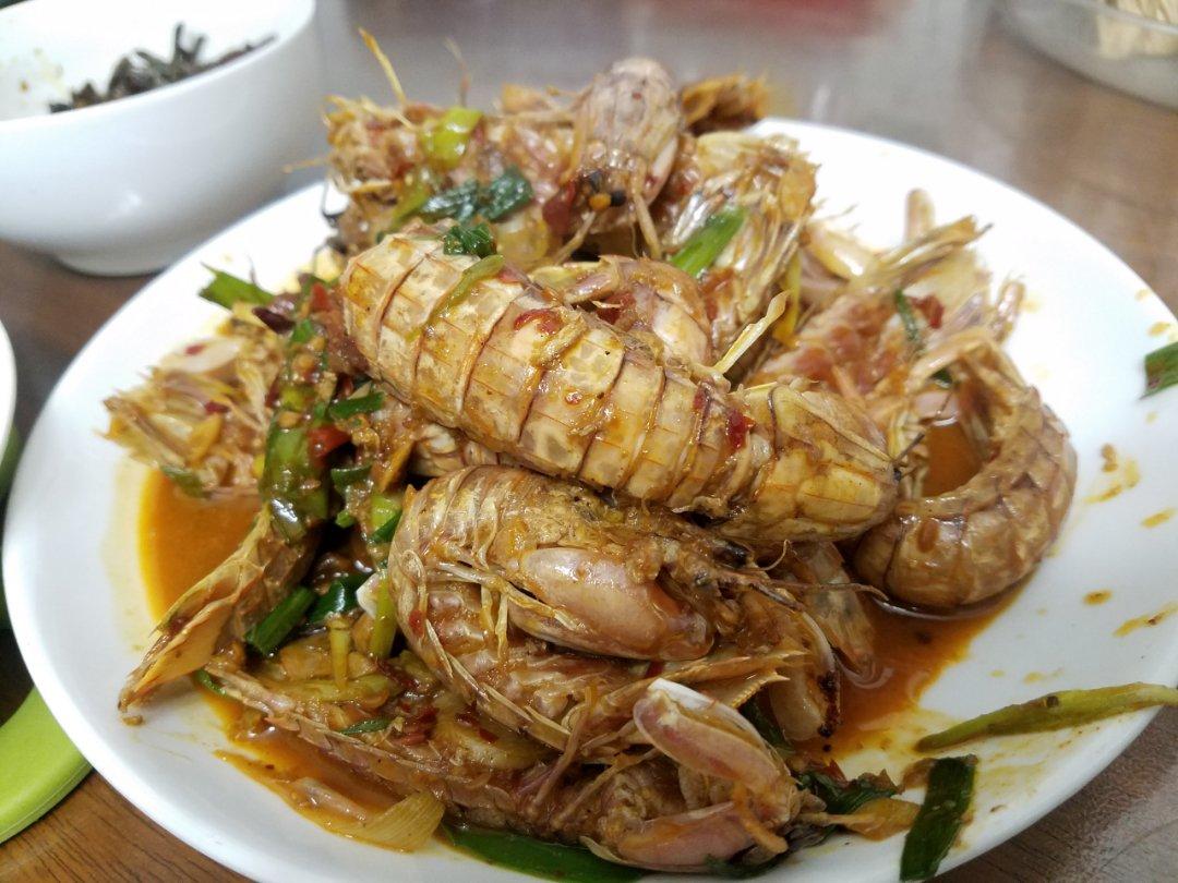 爆炒皮皮虾