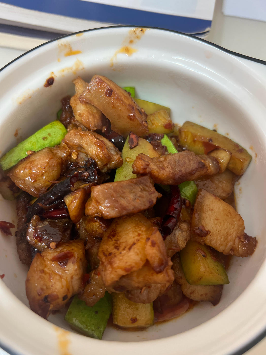 西葫芦炒肉(干锅西葫芦)