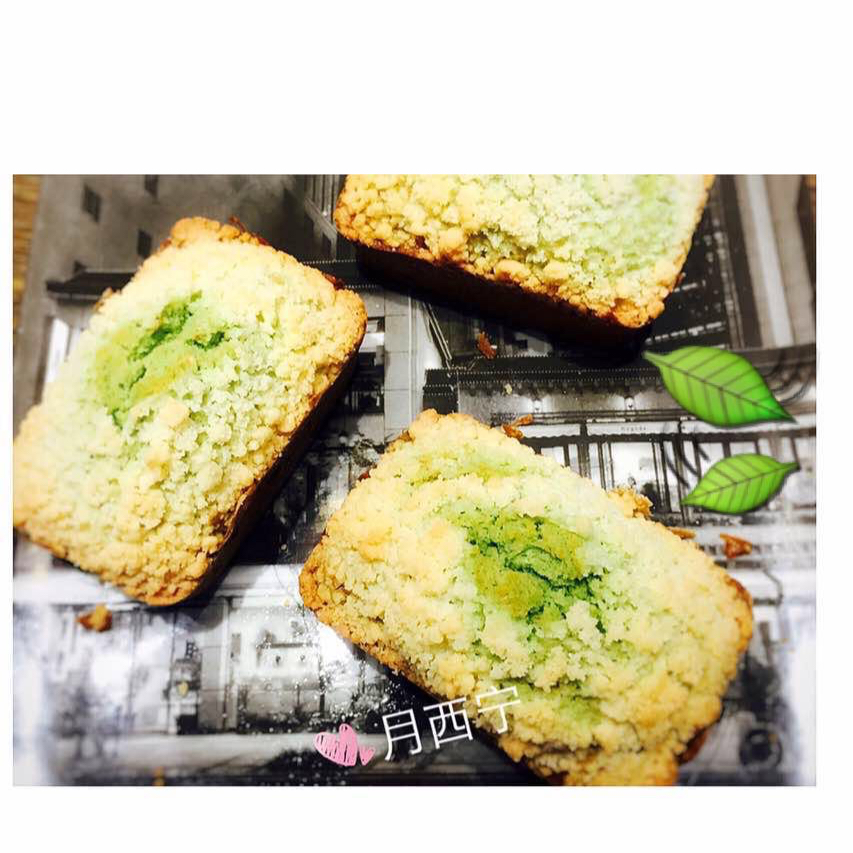 抹茶菠萝酥蛋糕