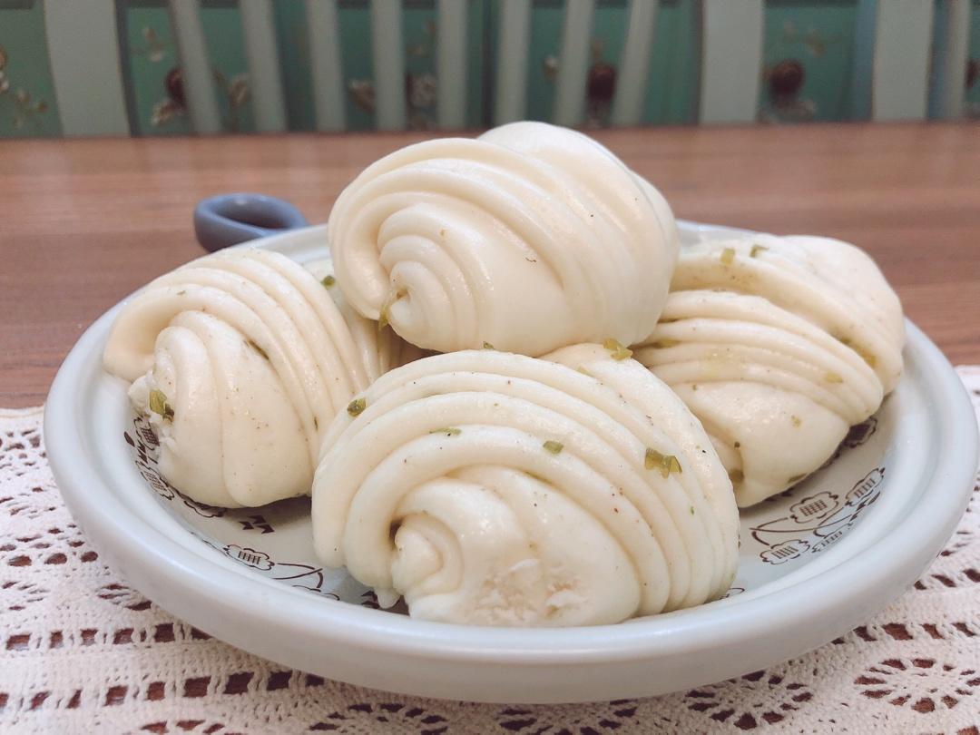 造型漂亮做法超简单的，花卷馒头