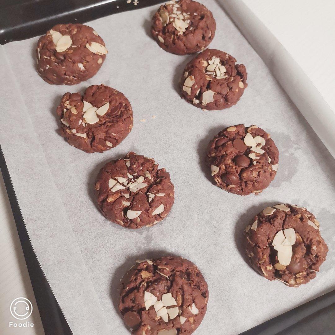 【健康零食】燕麦巧克力奇普饼干