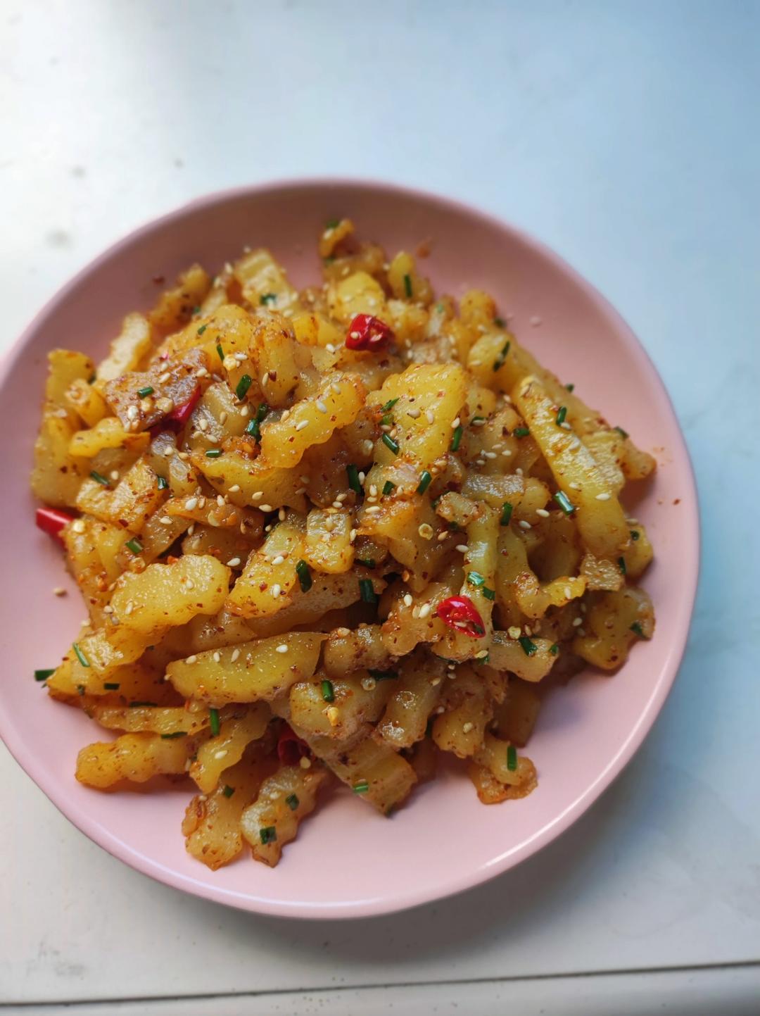 好吃到女朋友再也不会点外卖的天蚕土豆（狼牙土豆也是它）