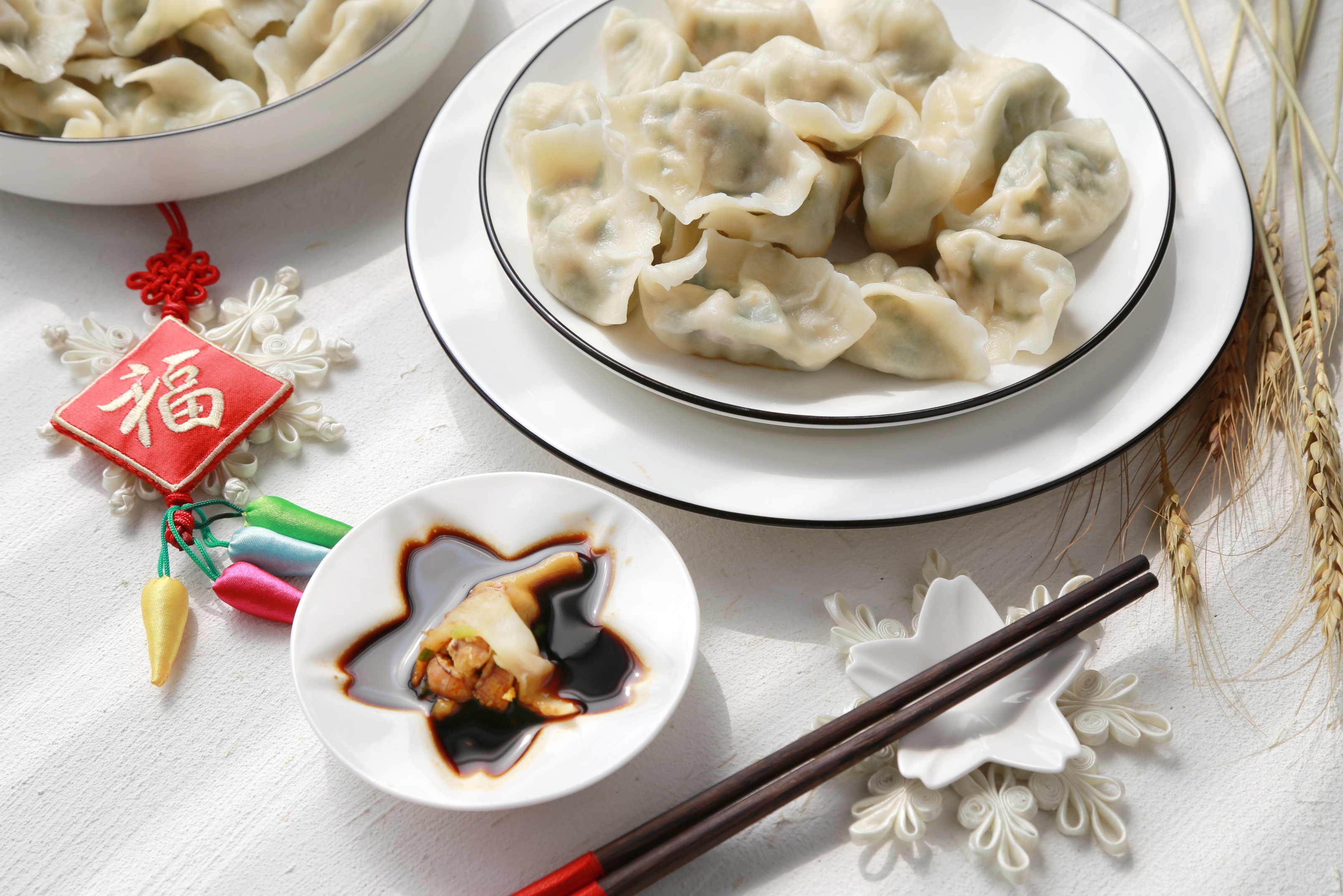 皮皮虾三鲜水饺——味达美版的做法