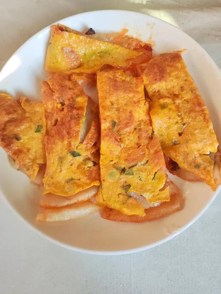 糯叽叽的鸡蛋麻糍❗️台州街头小吃家庭复刻版
