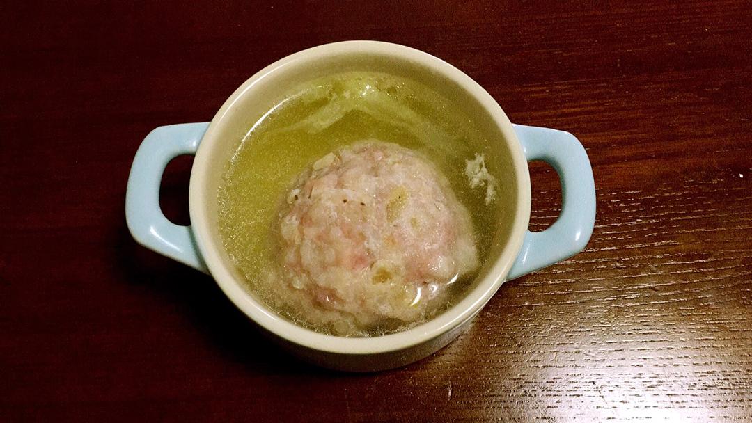 蒋家年夜菜：清炖狮子头