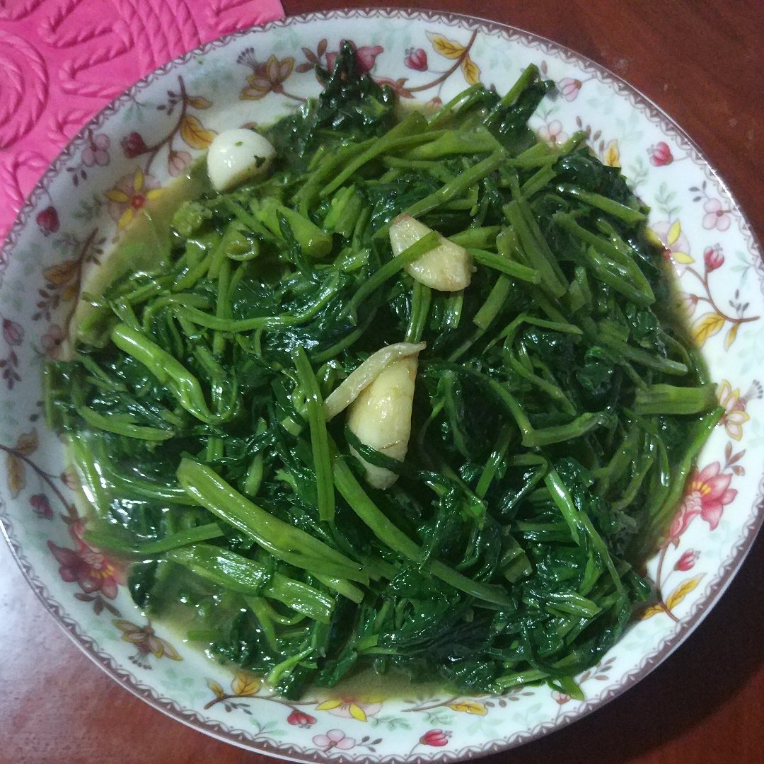 蚝油蒜蓉空心菜