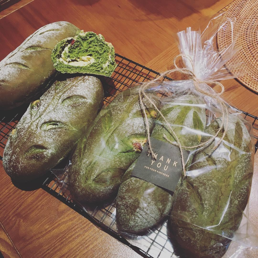 麻薯夹心可可（抹茶）软欧