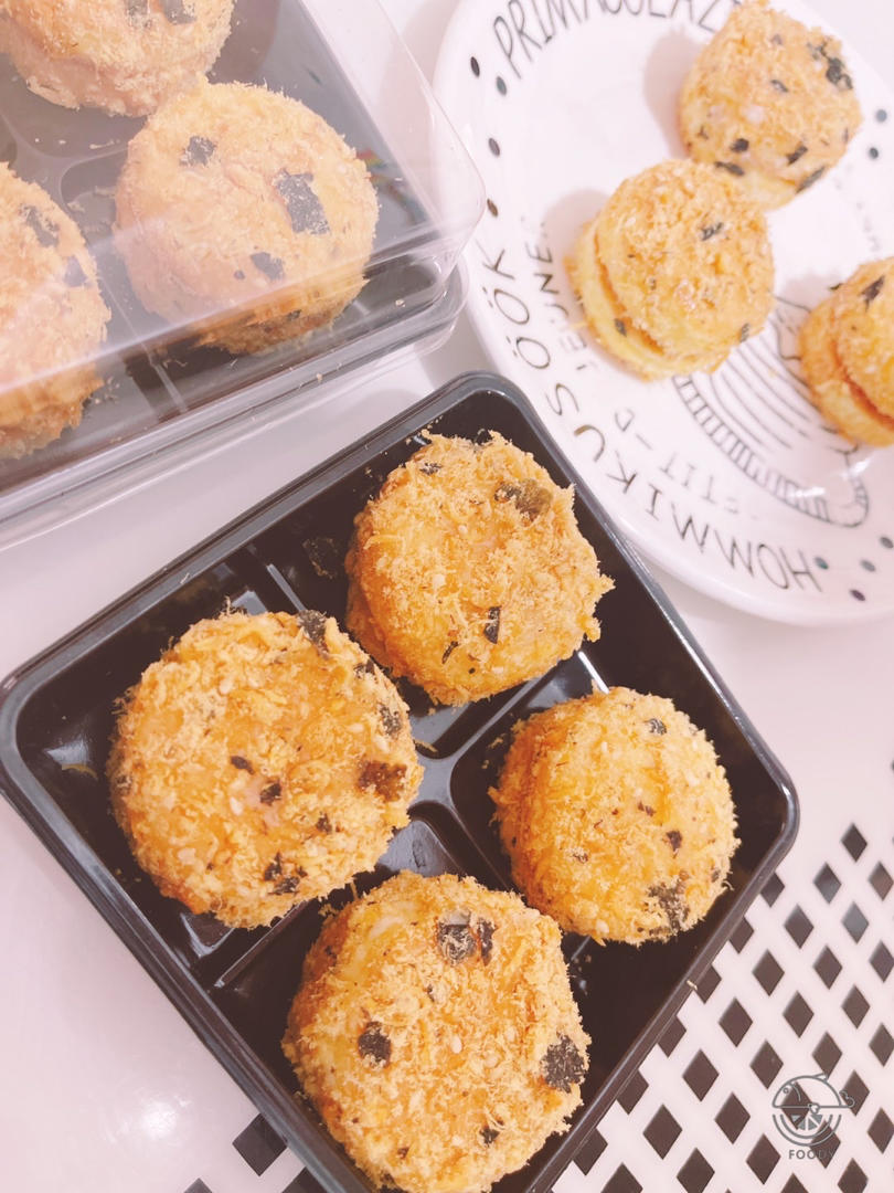 朋友都说比鲍师傅好吃的海苔肉松小贝