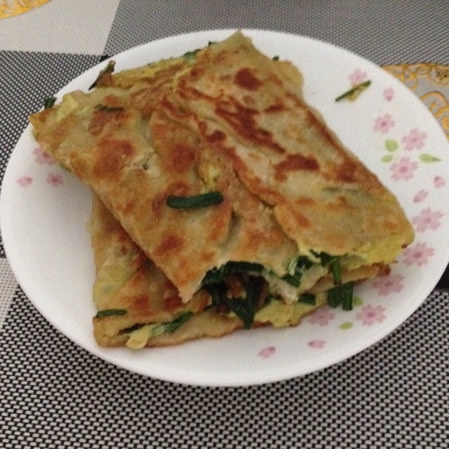 韭菜饼