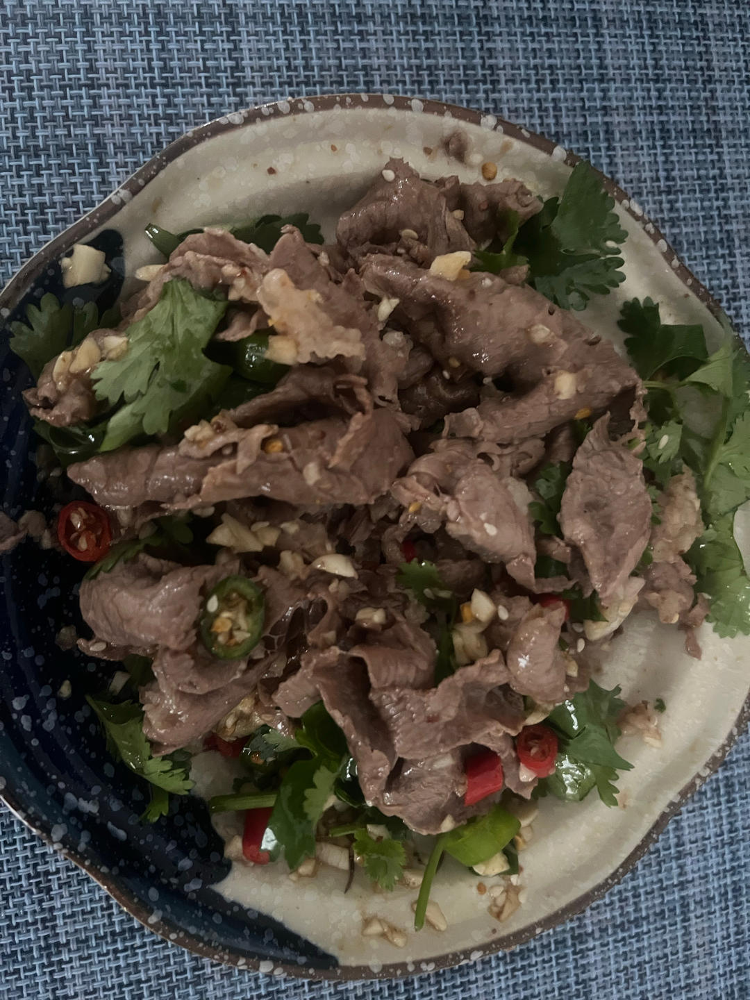 超级快手香菜拌牛肉