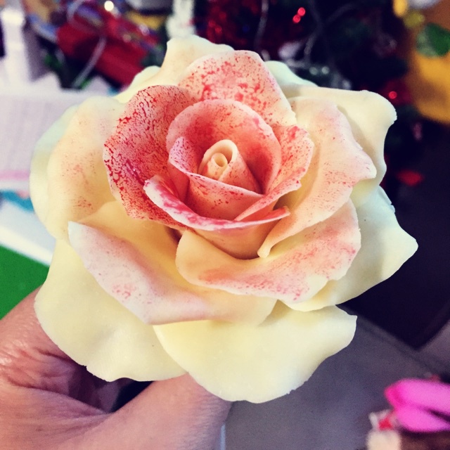 手工巧克力花