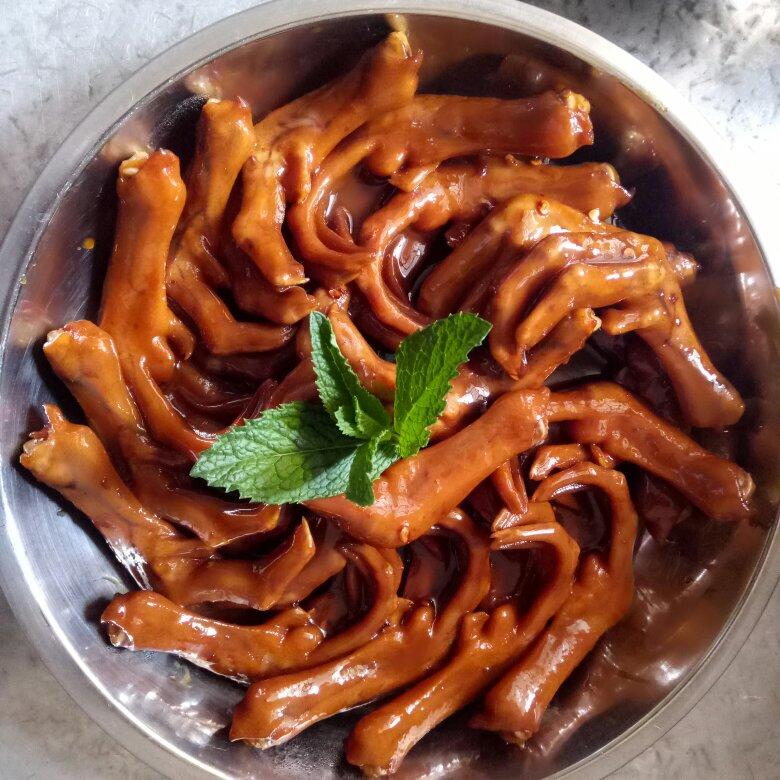 杉杉是我啦做的香卤鸭脚