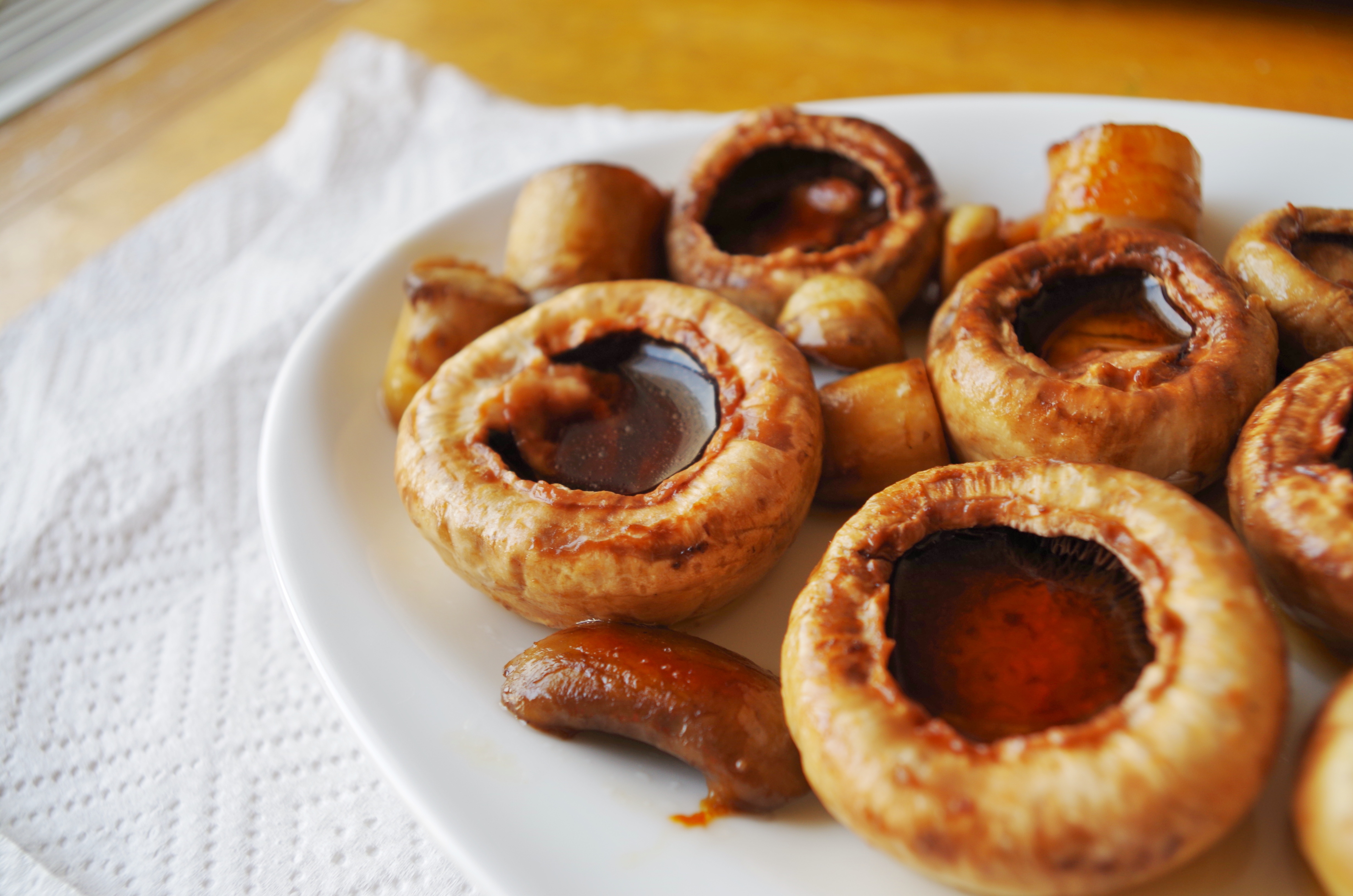 保留最原始鲜味儿的煎口蘑