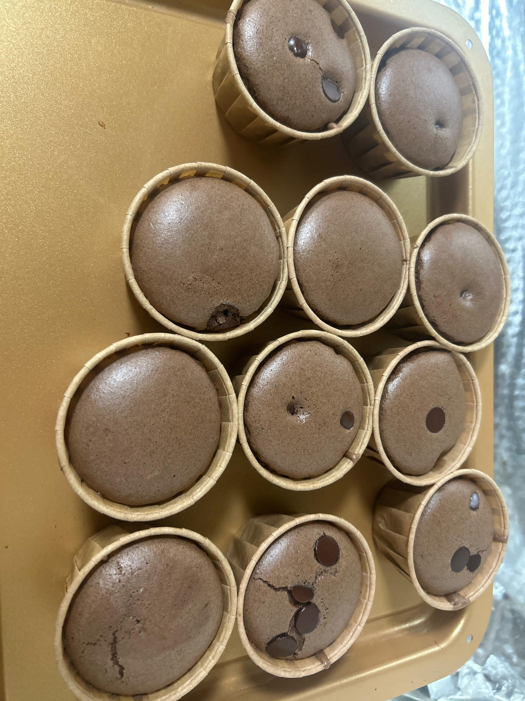 巧克力纸杯蛋糕