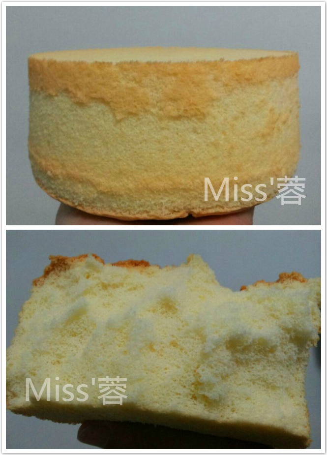 6寸戚风蛋糕（2蛋）
