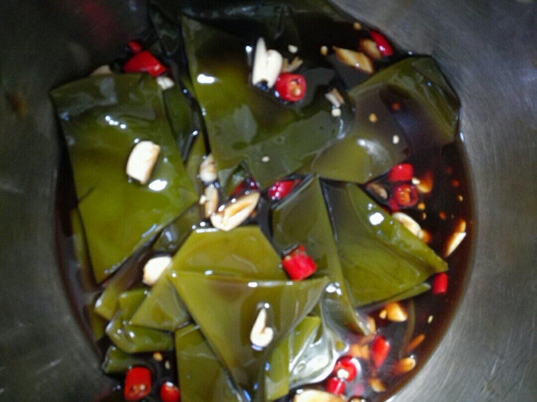 简单美味的酸辣海带块
