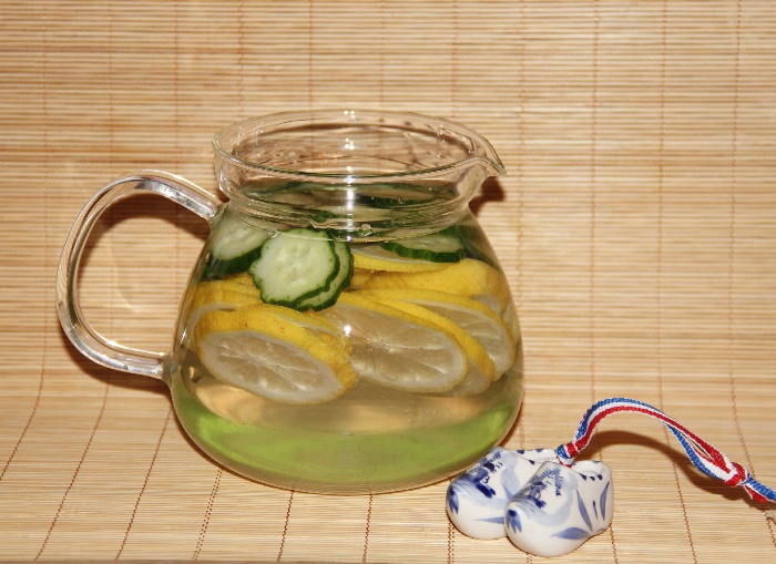 黄瓜柠檬水