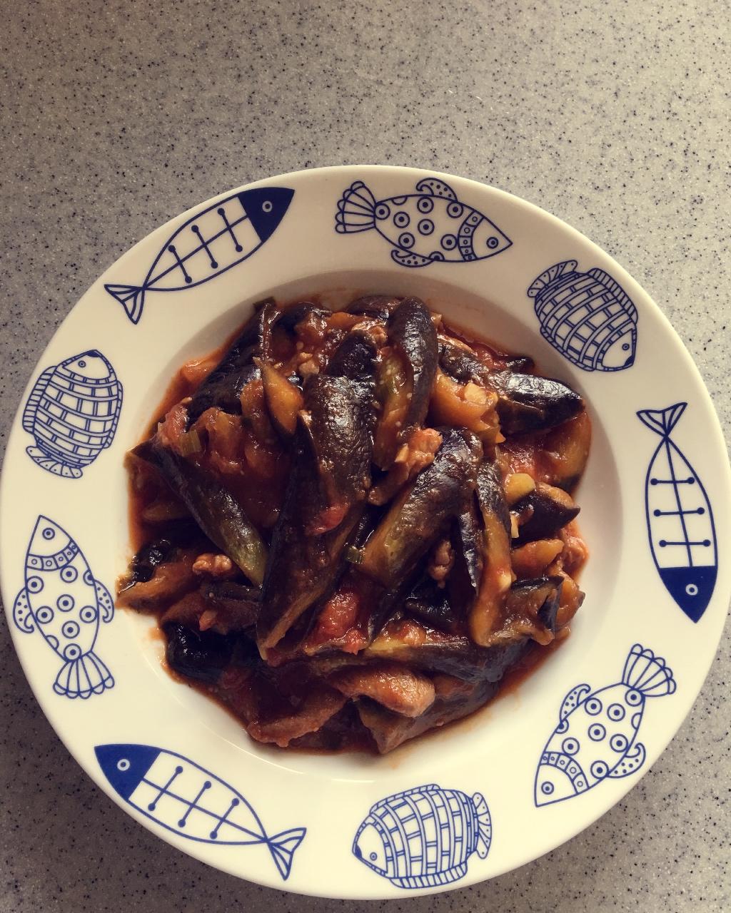 堂妈小厨——番茄烧茄子🍆