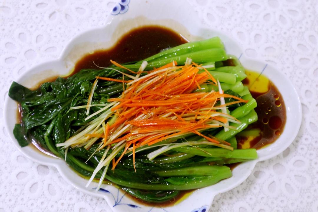 家常小炒菜～白灼菜心