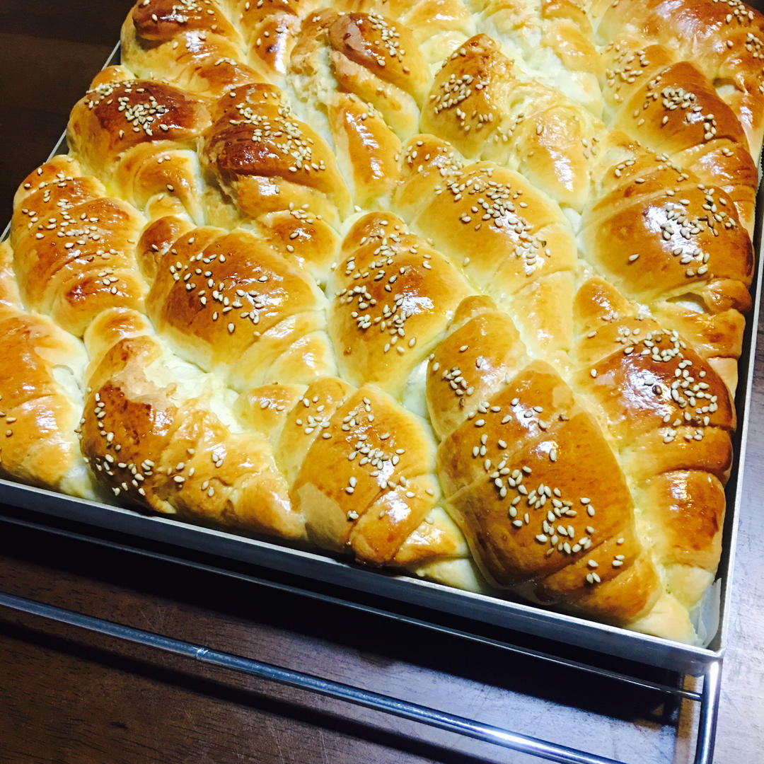 牛奶面包卷（直接法）