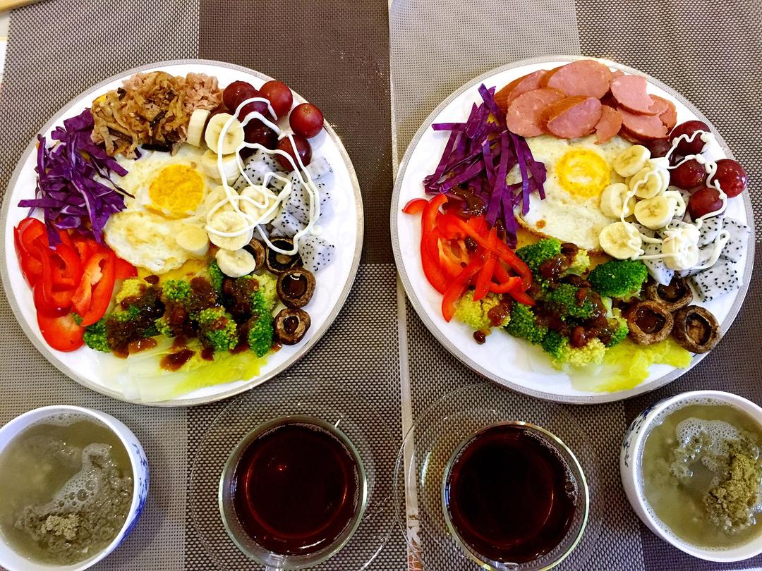 早餐=健康=好心情的做法