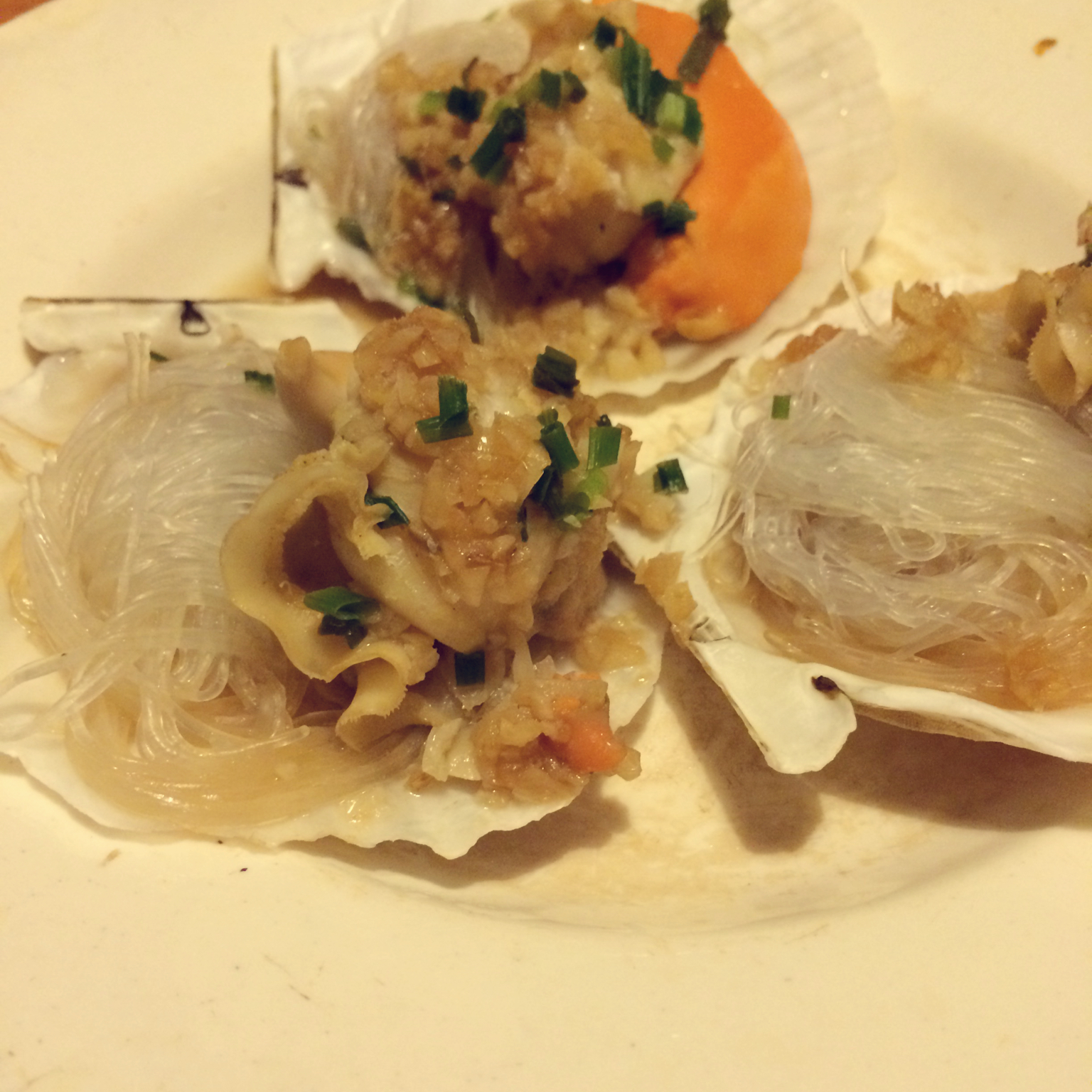 蒜蓉粉丝蒸扇贝