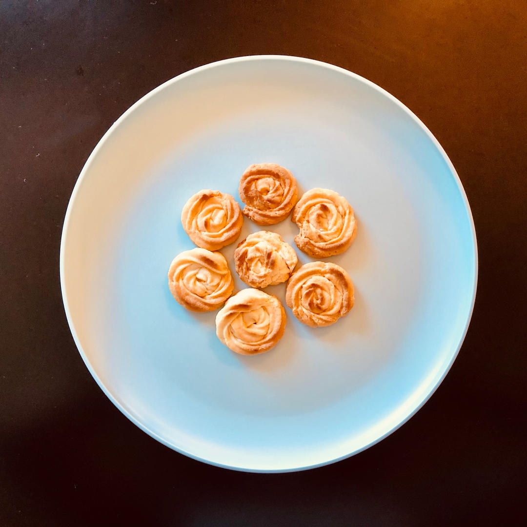 巨好吃0⃣️食材‼️酥到掉渣的淡奶油曲奇