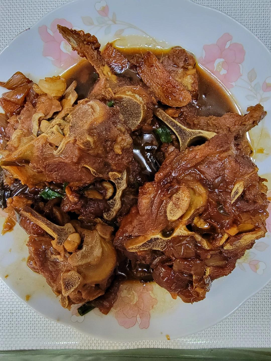 红烧羊蝎子（年夜饭）