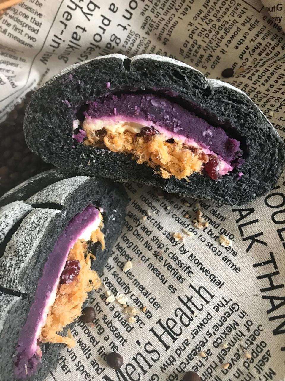 全麦无糖无油麻薯软欧